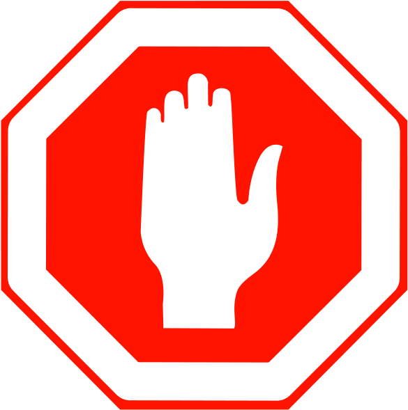 Stop Sign 1 Vector Clip Art Clipartcow - Clip Art Stop (597x600)