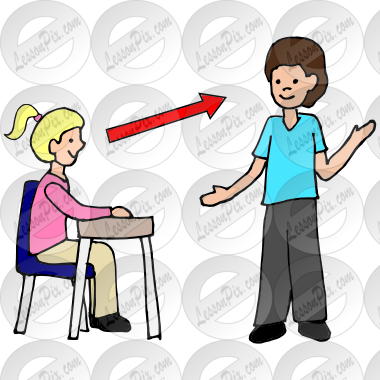 Look At Teacher Clipart - Look At Teacher Clipart (380x380)