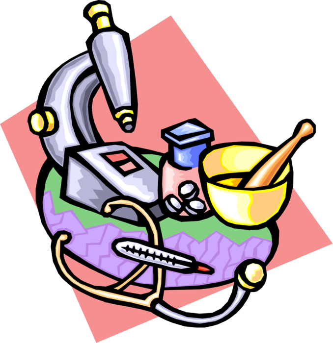 Tool Clipart Pharmacy - Microorganism (678x700)