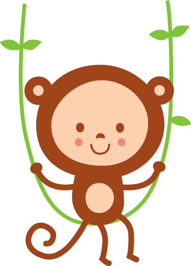 Wall Colour - Chimpancé Infantil (374x519)