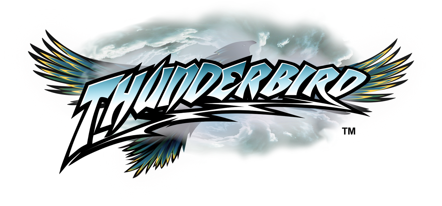New 2015 Launched Wing Rider Roller Coaster At Holiday - Thunderbird Logo Png (1600x1000)