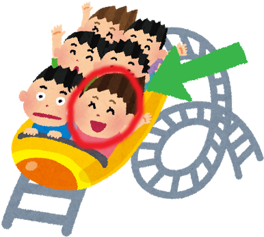 Picture - いらすと や ジェット コースター (400x366)