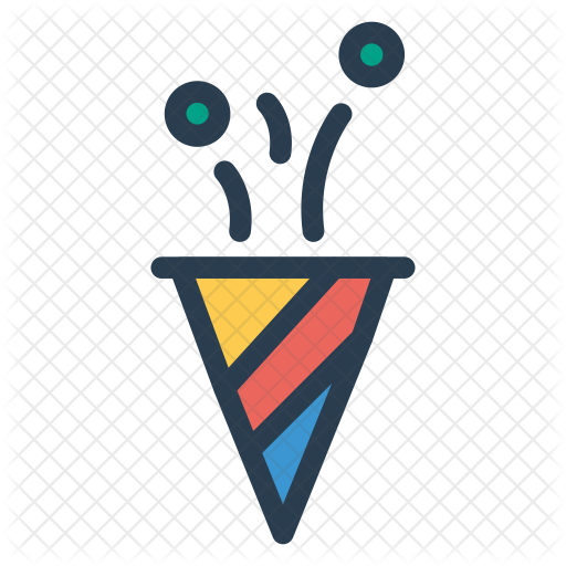 Confetti Icon - Party (512x512)