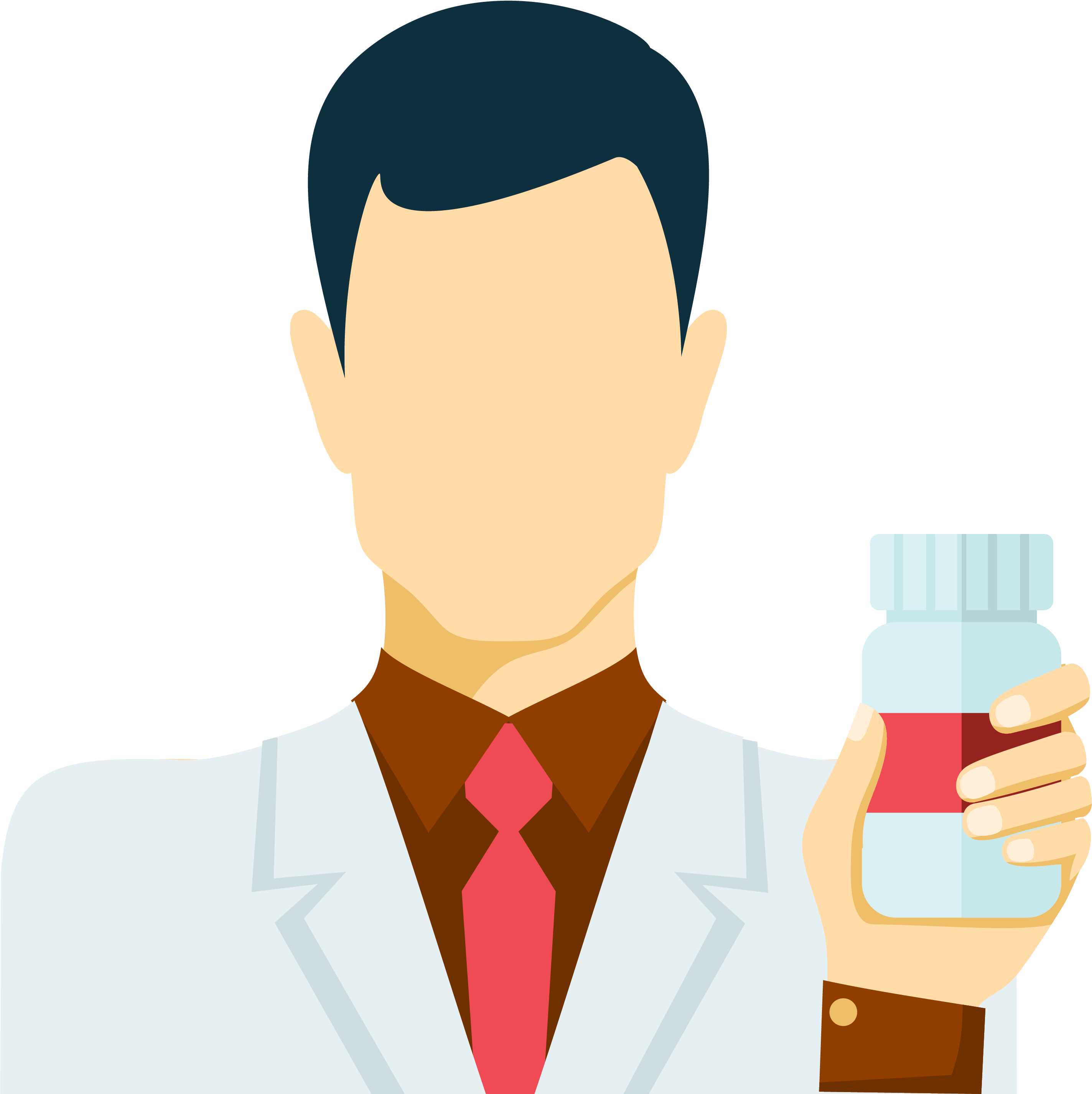 Physician Pharmacist Icon - Doctor Icon Vector Png (4174x4024)