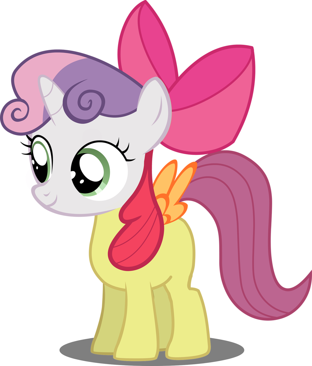 Sweetie Belle Rainbow Dash Pony Rarity Applejack Pink - Sweetie Belle Walk Gif (1024x1199)