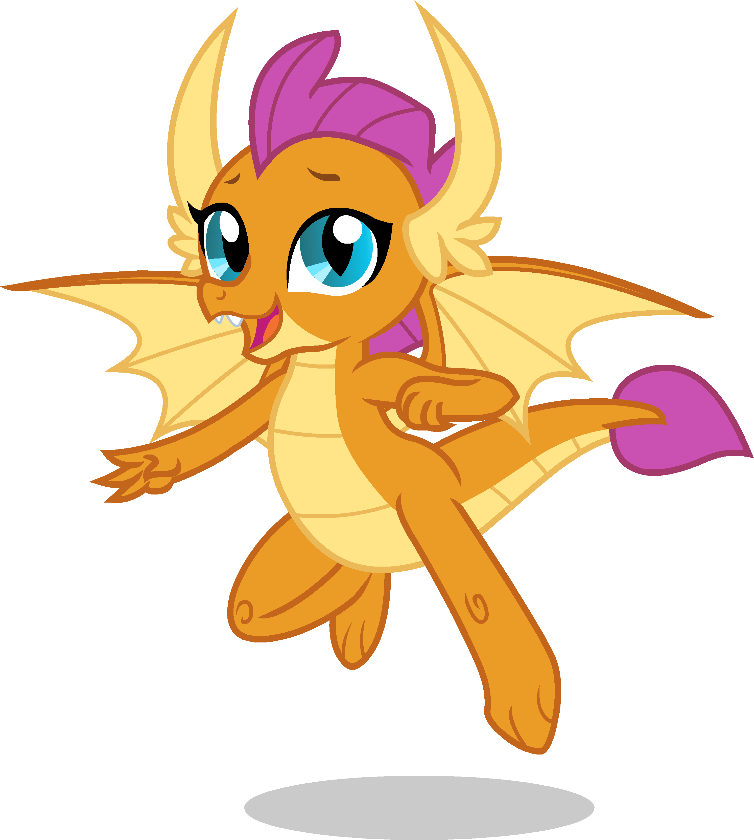 Pony Mammal Cartoon Fictional Character Vertebrate - Mlp Season 8 Dragon (3380x3605)