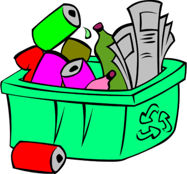 Recycling Symbol Paper Recycling Clip Art - Decluttering: 30 Ways To Declutter Your House Uttering (600x558)