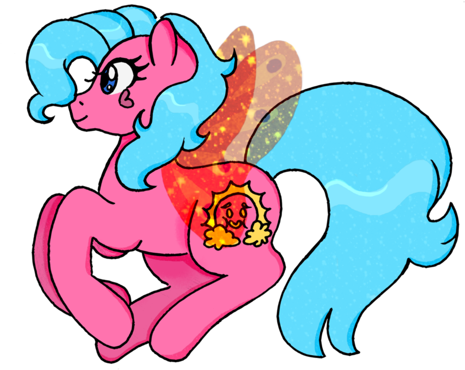 My Little Pony Gen 1 Sun Glider Blog Floatie By Annabellderwin - Cartoon (969x824)