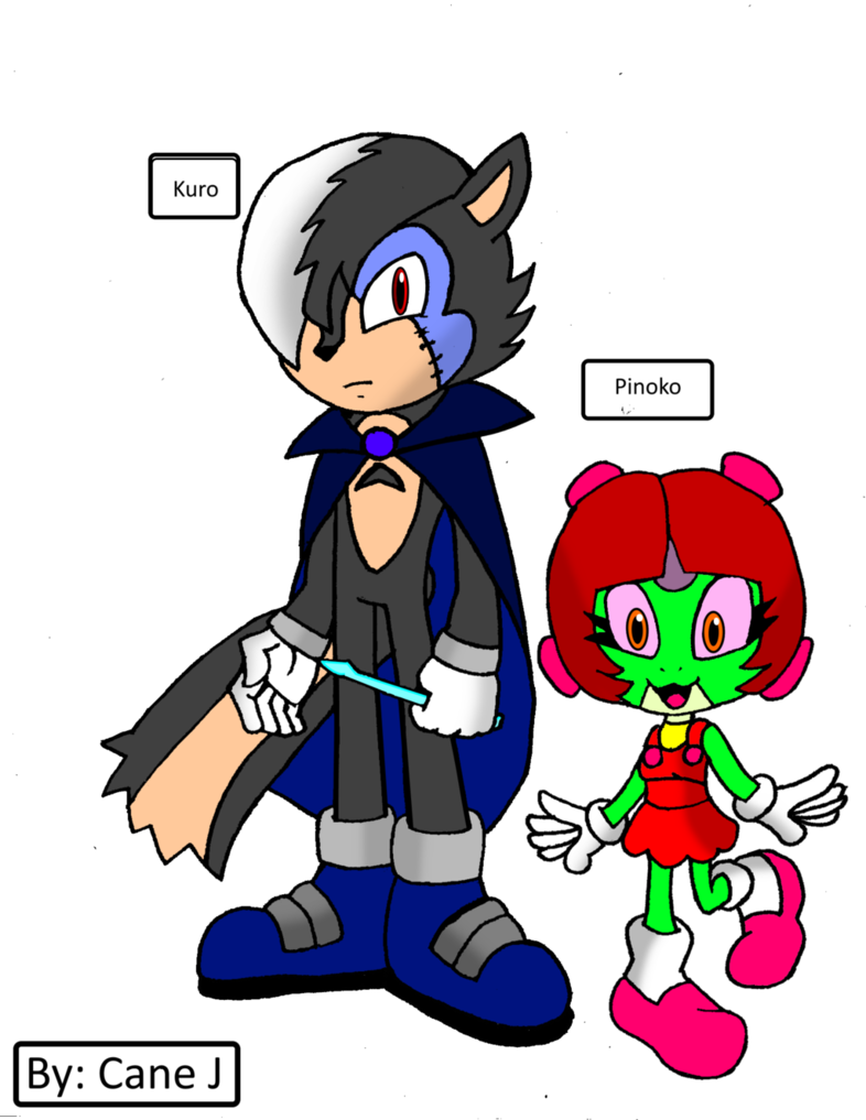 Kuro The Skunk And Pinoko The Frog By Frostthehobidon - Skunk (786x1017)