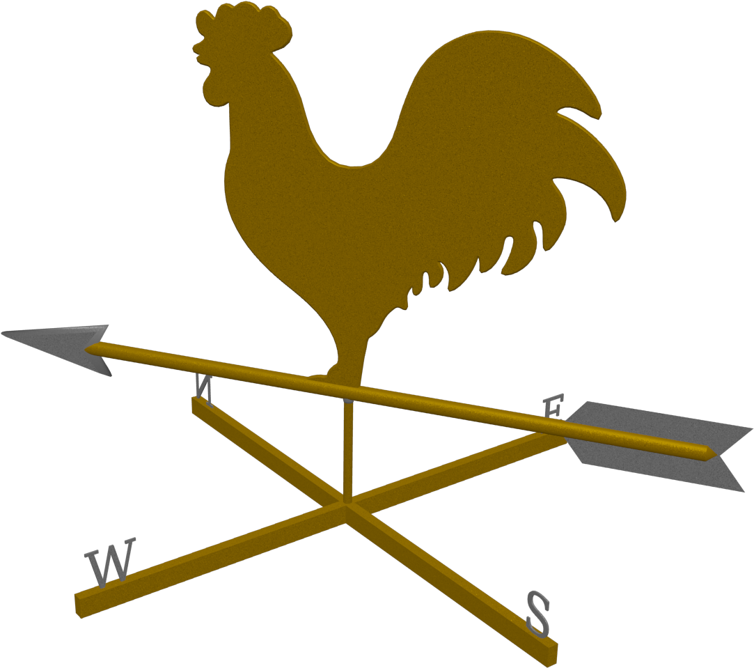 Rooster Wind Compass By Ddrmaxman Rooster Wind Compass - Rooster Compass (1095x967)