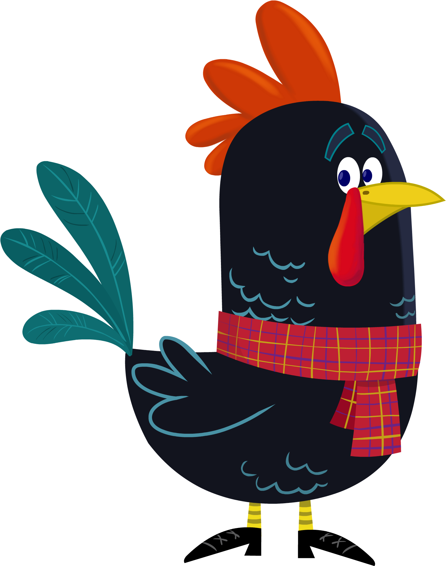 Image Character - Brewster The Rooster (1550x1947)