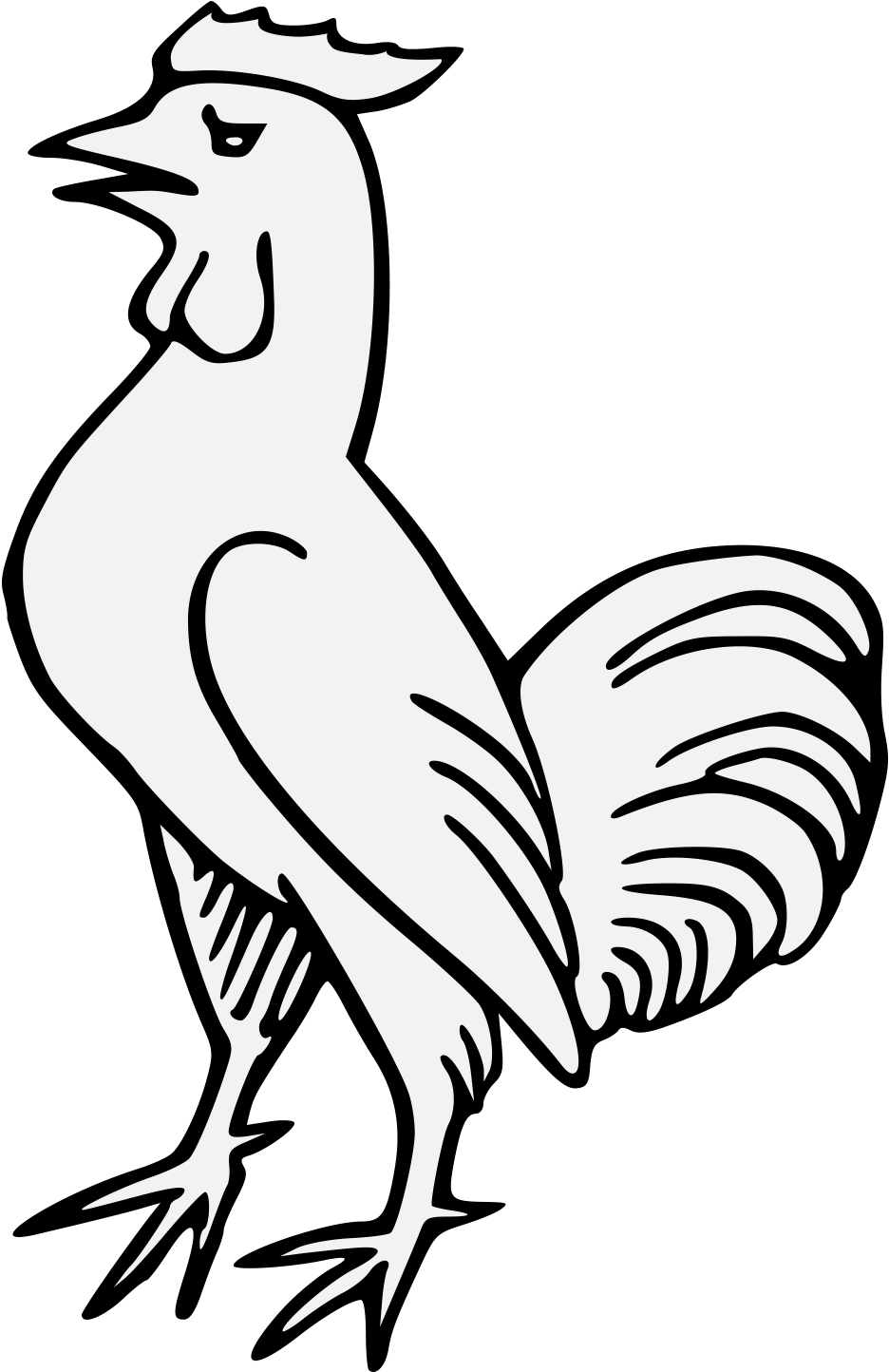 Cock - Rooster (993x1443)