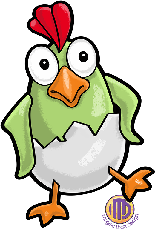 Cute Baby Rooster Character From Rooster Race, A Game - Adã©lie Penguin (625x837)