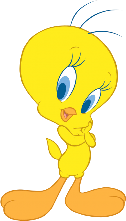 Tweety Sylvester Bugs Bunny Drawing Clip Art - Tweety (500x810)
