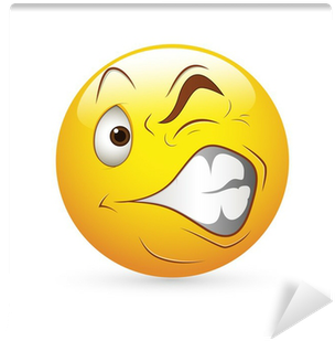 Smiley Emoticons Face Vector - Emoticon Estranho (400x400)