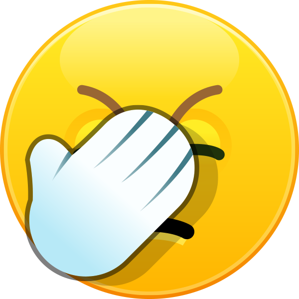 Facepalm Emoticon Smiley Emoji Facebook - Emoticon Palm Face (600x600)