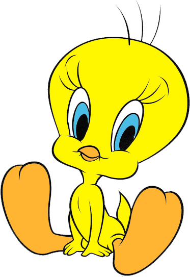 Tweety Bird Clip Art - Tweety Bird Coloring Pages (406x548)