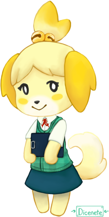 Animal Crossing Sticker By Dicenete - Painting (400x746)