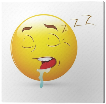 Quadro Su Tela Smiley Emoticons Di Vettore Del Fronte - Emoticon (400x400)