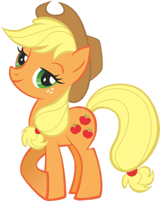 My Little Pony Yellow - Apple Jack (400x400)