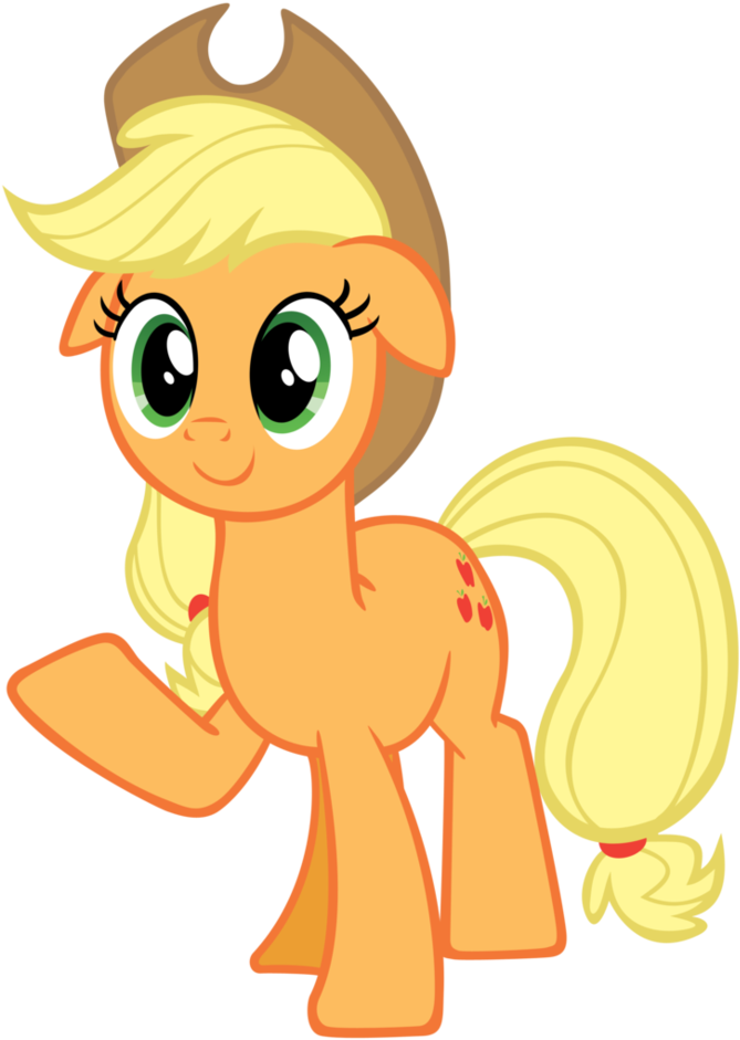 My Little Pony - Mlp Mane 6 Applejack (830x963)