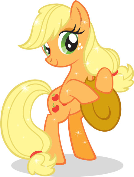My Little Pony Png - My Little Pony Applejack (470x585)
