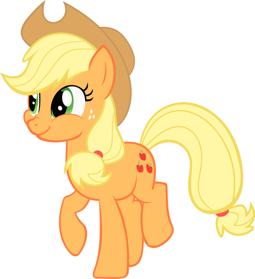 Applejack Vector - Applejack Friendship Is Magic (855x935)