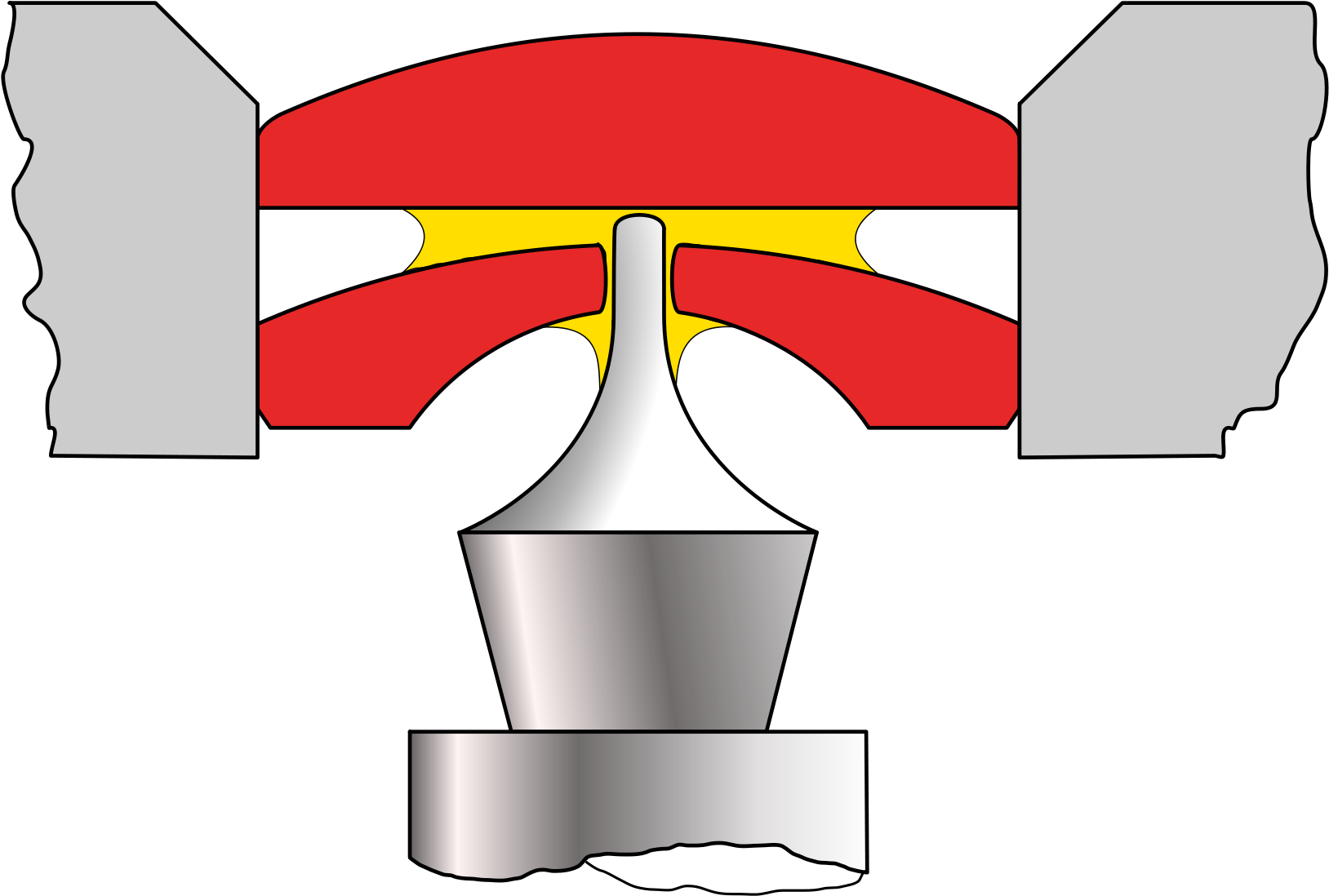 Pierced Jewel And Capstone, Used As A Low-friction - Jewel Bearing (2000x1313)