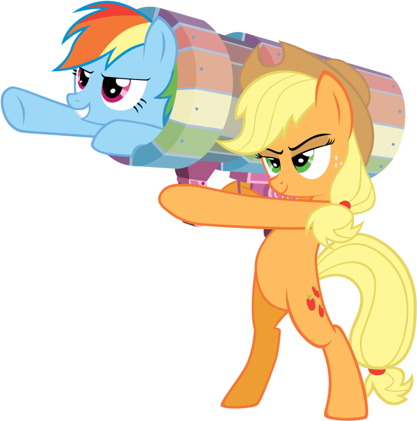 Rainbow Dash Apple Jack (918x871)