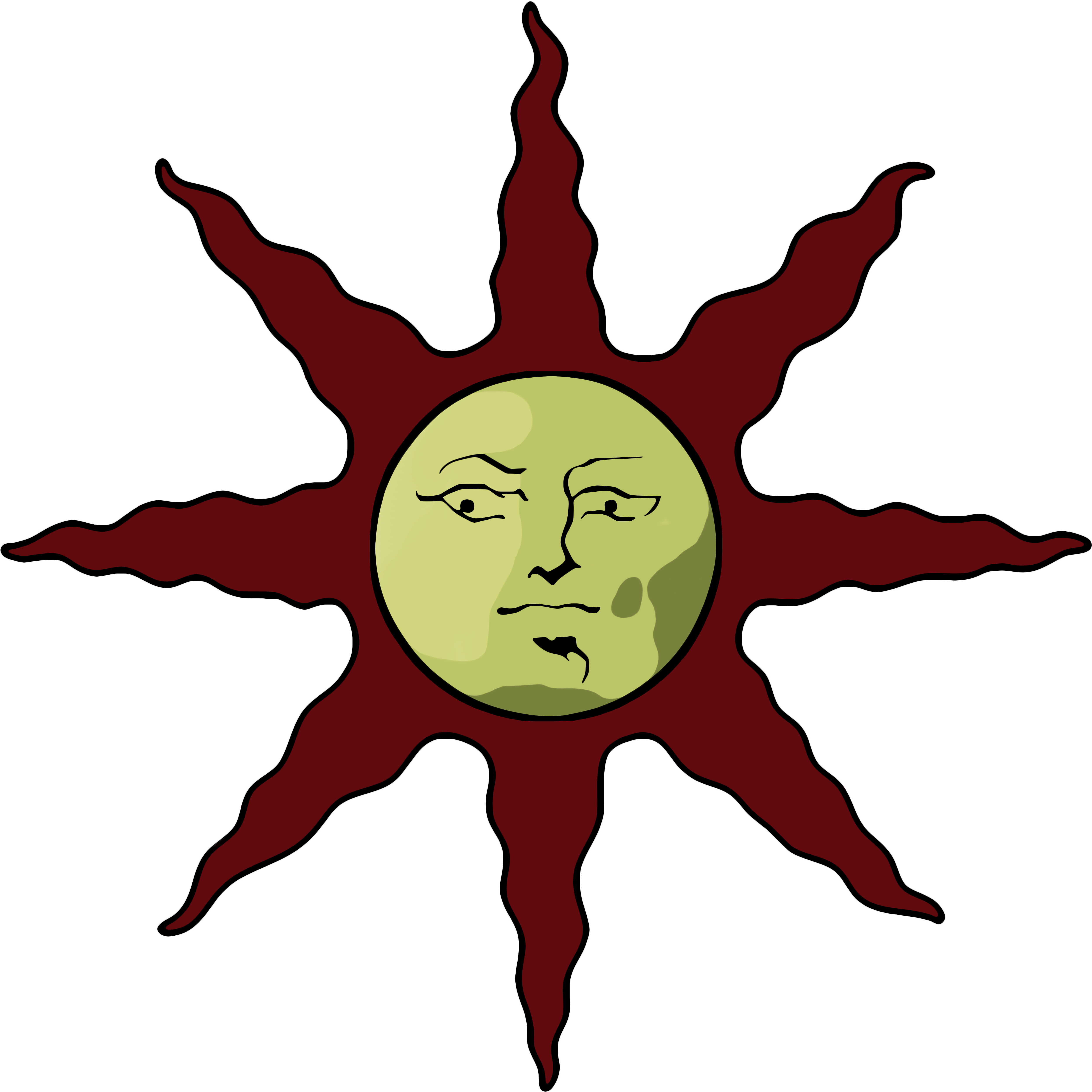 Dark Souls Clipart Transparent - Dark Souls Warrior Of Sunlight (5000x5000)