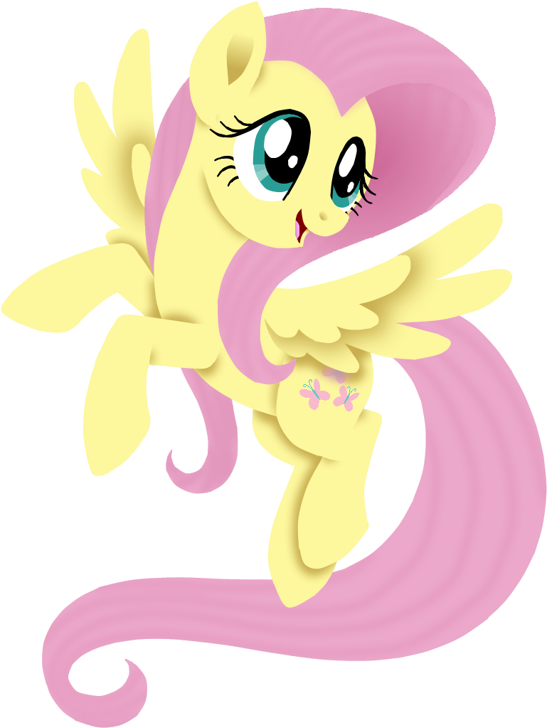 Fluttershy - Fluttershy From My Little Pony The Movie (1024x1024)