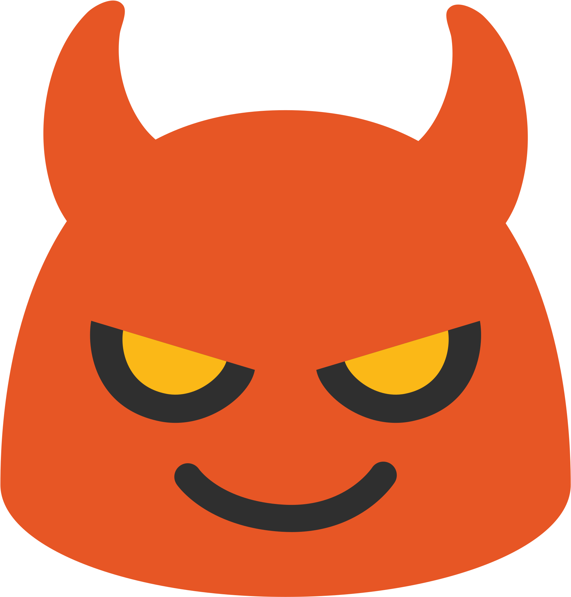 Open Lollipop Emoji - Angry Devil Face Emoji (2000x2000)