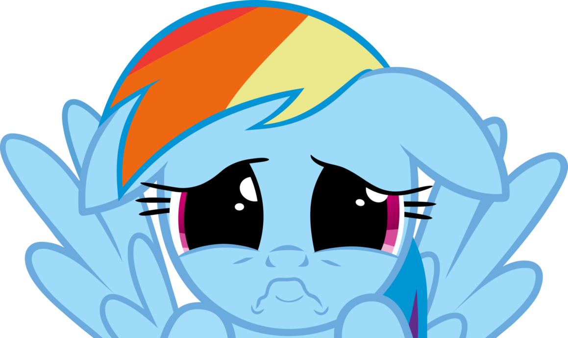 Rainbow Dash Begging By Orbitalxd - My Little Pony: Friendship Is Magic (1159x689)