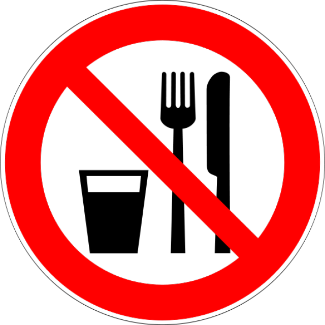 Watch Your Diet - Eating Or Drinking Sign (640x640)