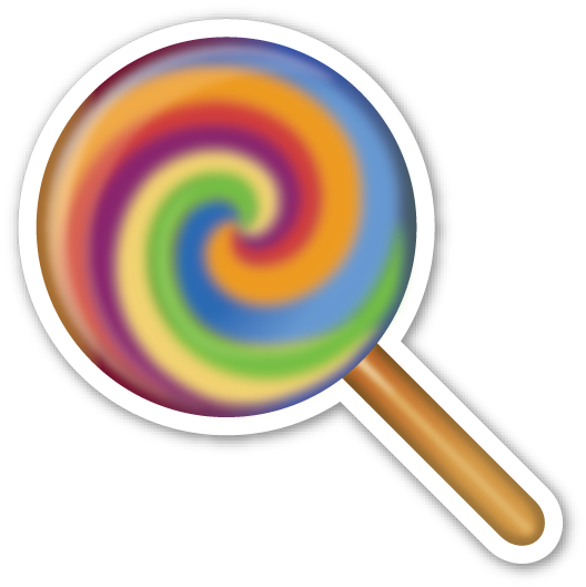 Lollipop - Lollipop Emoji Whatsapp Png (528x529)