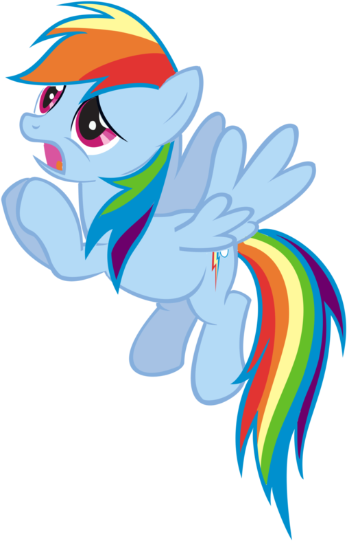 Begging Rainbow Dash Vector By Saturtron - Pony Friendship Is Magic Rainbow (900x888)