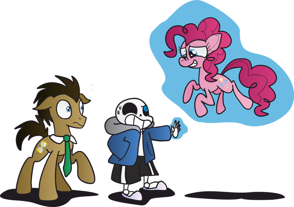 Ilovegir64, Crossover, Doctor Whooves, Male, Pinkie - Equestria (1024x720)