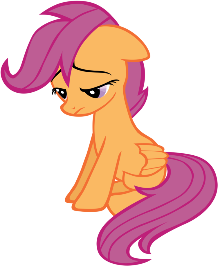 Image - Mlp Scootaloo Grown Up Sad (832x960)