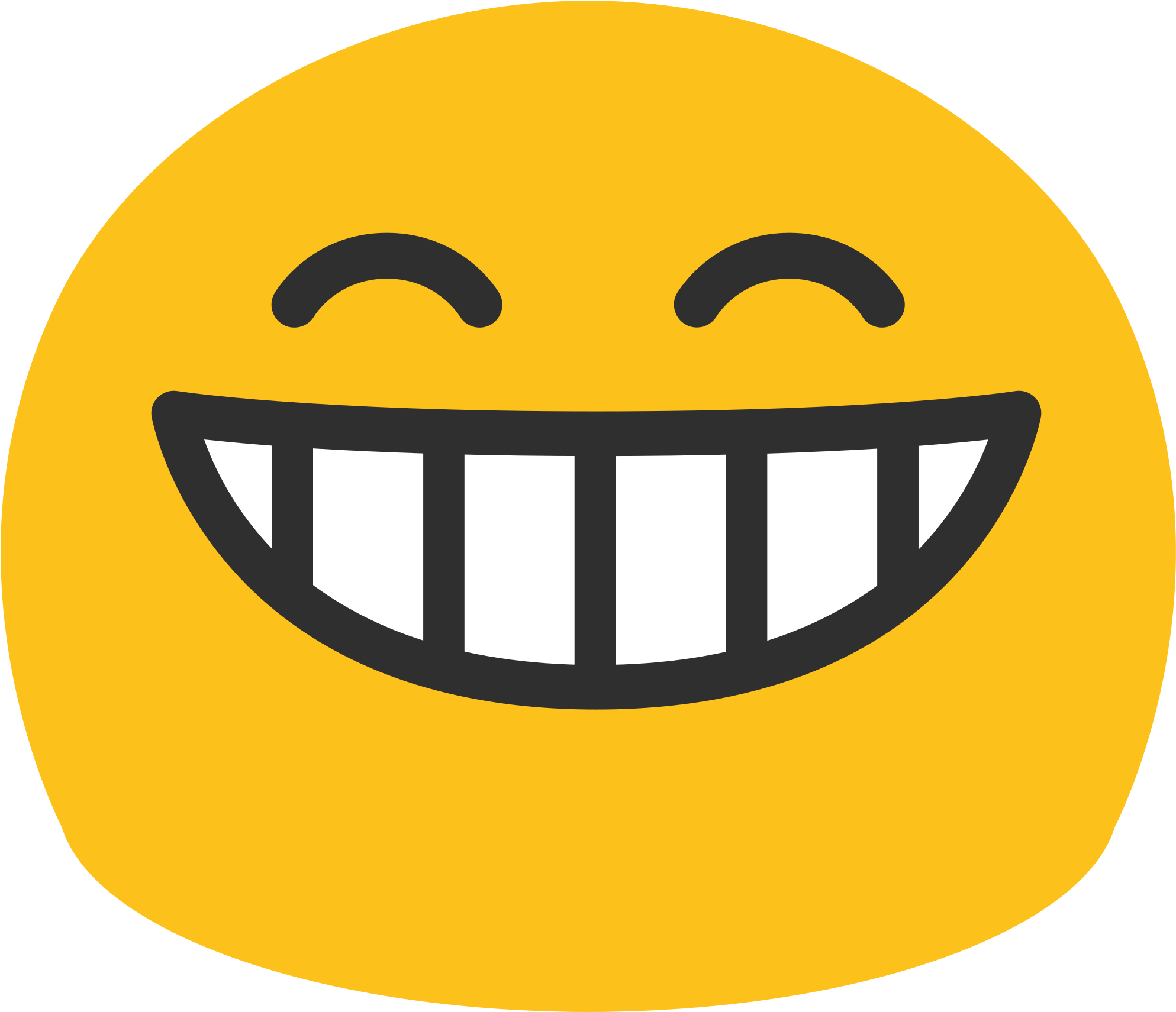 Open - Smiley Face Emoji Android (2000x2000)