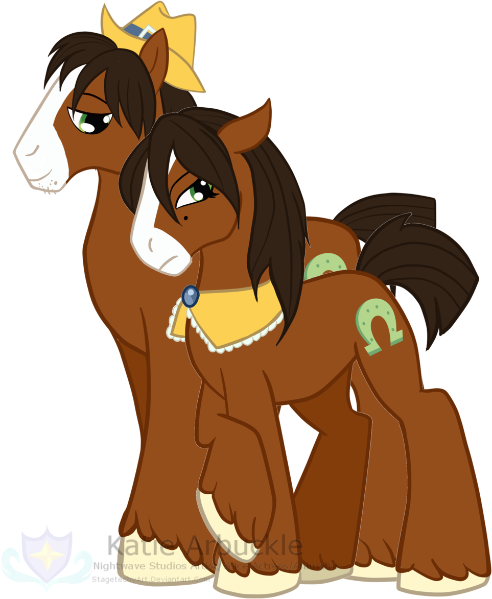 Bonnie And Clyde By Stagetechyart Bonnie And Clyde - Mlp Troubleshoes Vector (1024x1446)