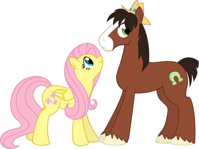 Fluttershy And Troubleshoes By Thecheri - Mlp Fluttershy And Troubleshoes (680x509)