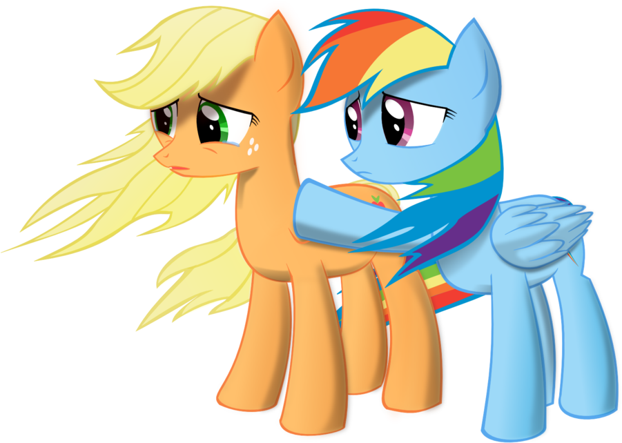 My Little Pony Sad Applejack (900x648)