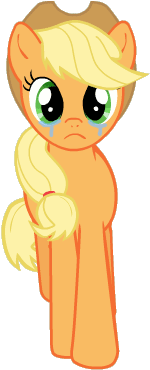 Animated Applejack Wants Some Love Too By Sweetspirit0042 - My Little Pony Walk Applejack (550x400)