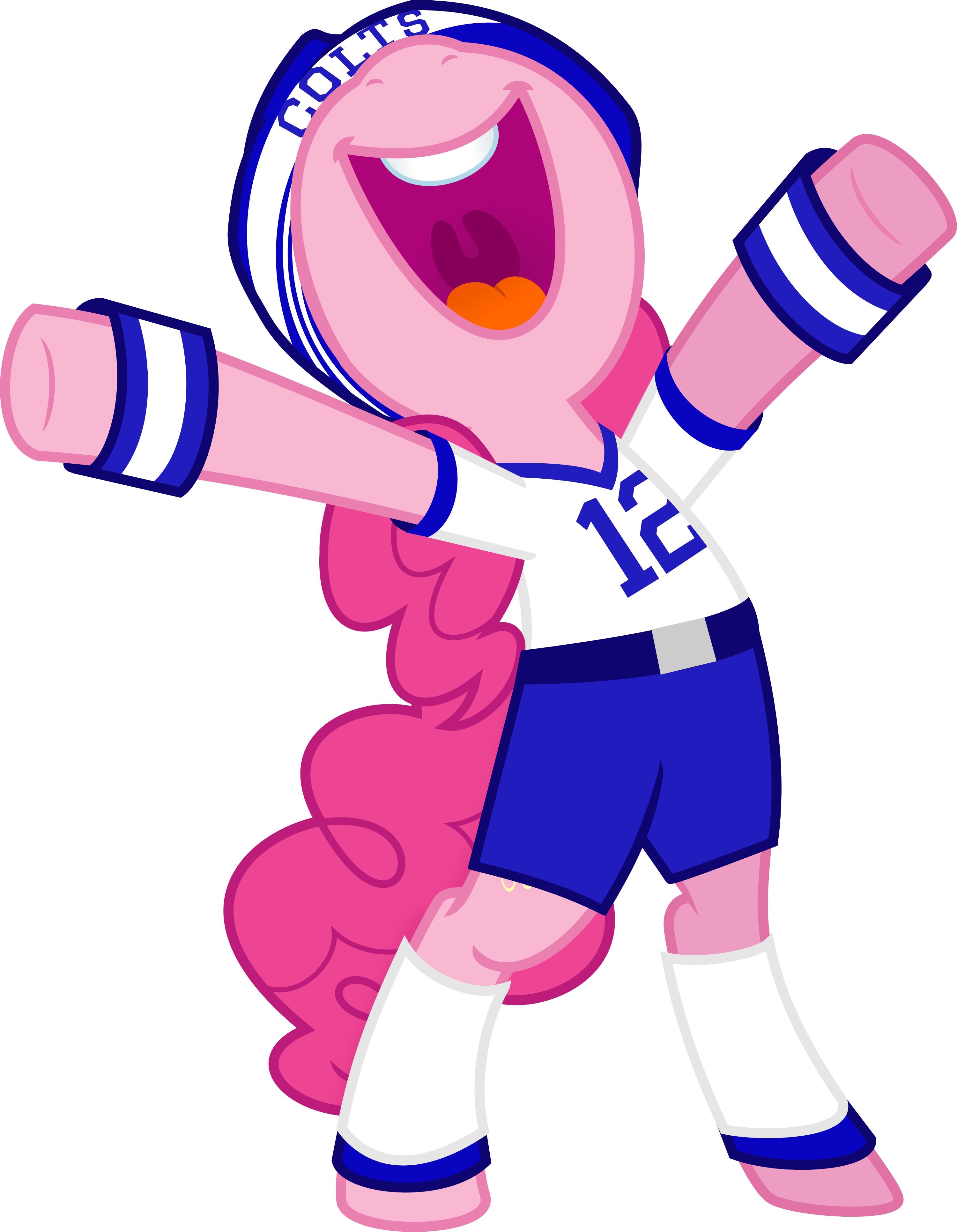 Wondercolt Super Bowl 2015 Pinkie Pie By Nstone53 - Pinkiepie Super (3000x3861)