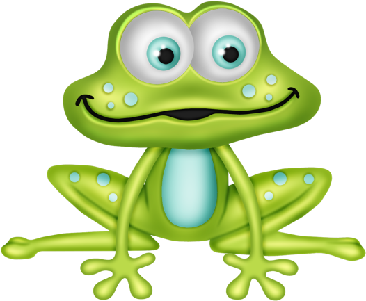 Frog Clipart Woman - True Frog (543x453)