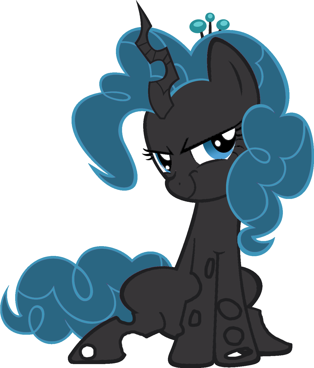 Pinkie Pie - Queen Chrysalis Pinkie Pie (1280x1559)