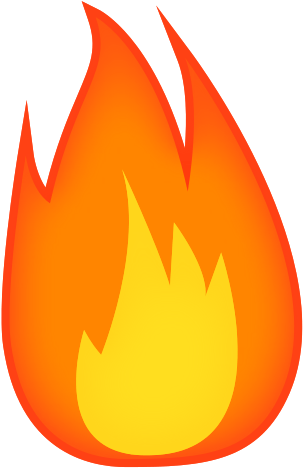 Fire Emoji For Facebook, Email & Sms Id - Fire Emoji Transparent Background (512x512)