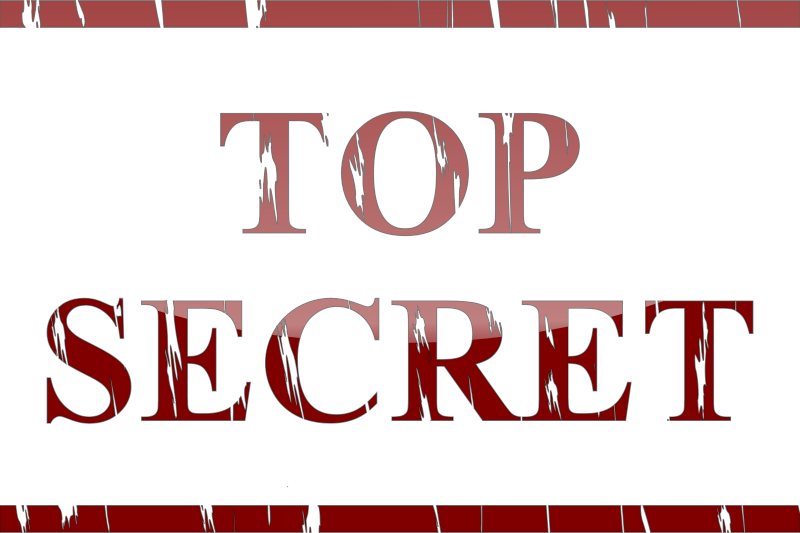Free Top Secret Free Streng Vertraulich - Top Secret With Transparent Background (800x533)