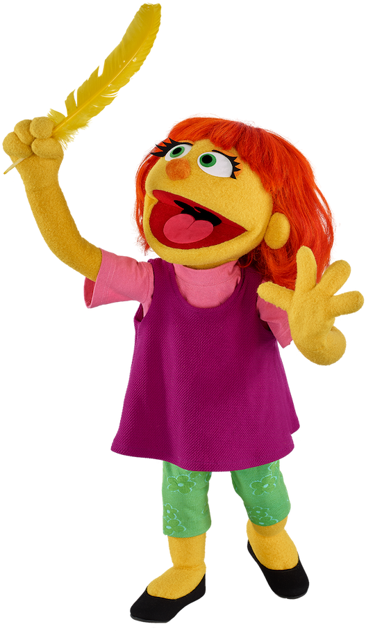Sesame Street Julia Puppet (600x956)