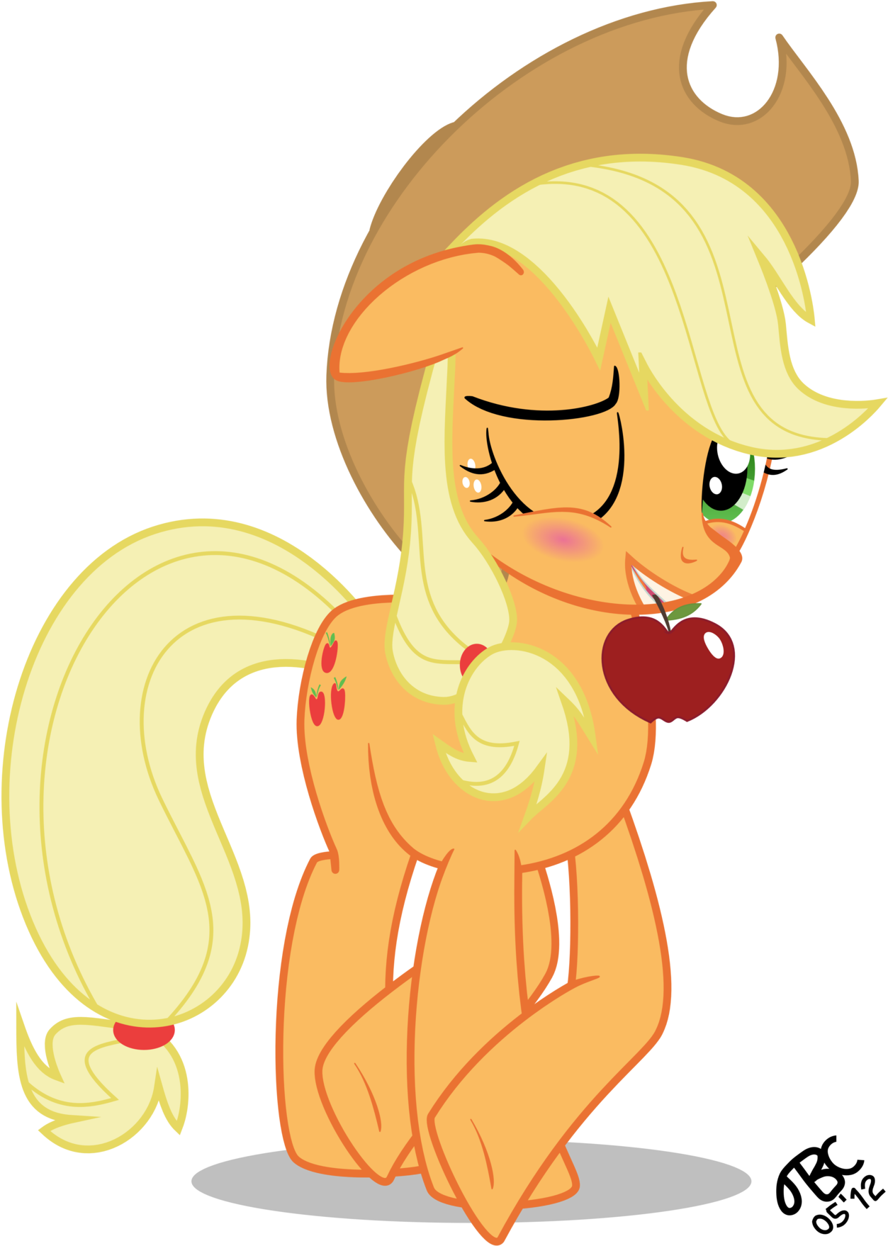 Do You Like Apples By Tbcroco - Applejack Apple (1280x1792)